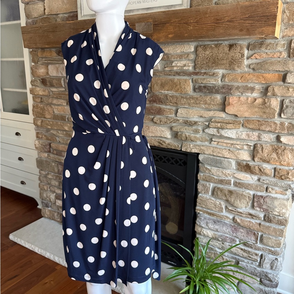 Eliza J Polka Dot Dress - Picture 3 of 11